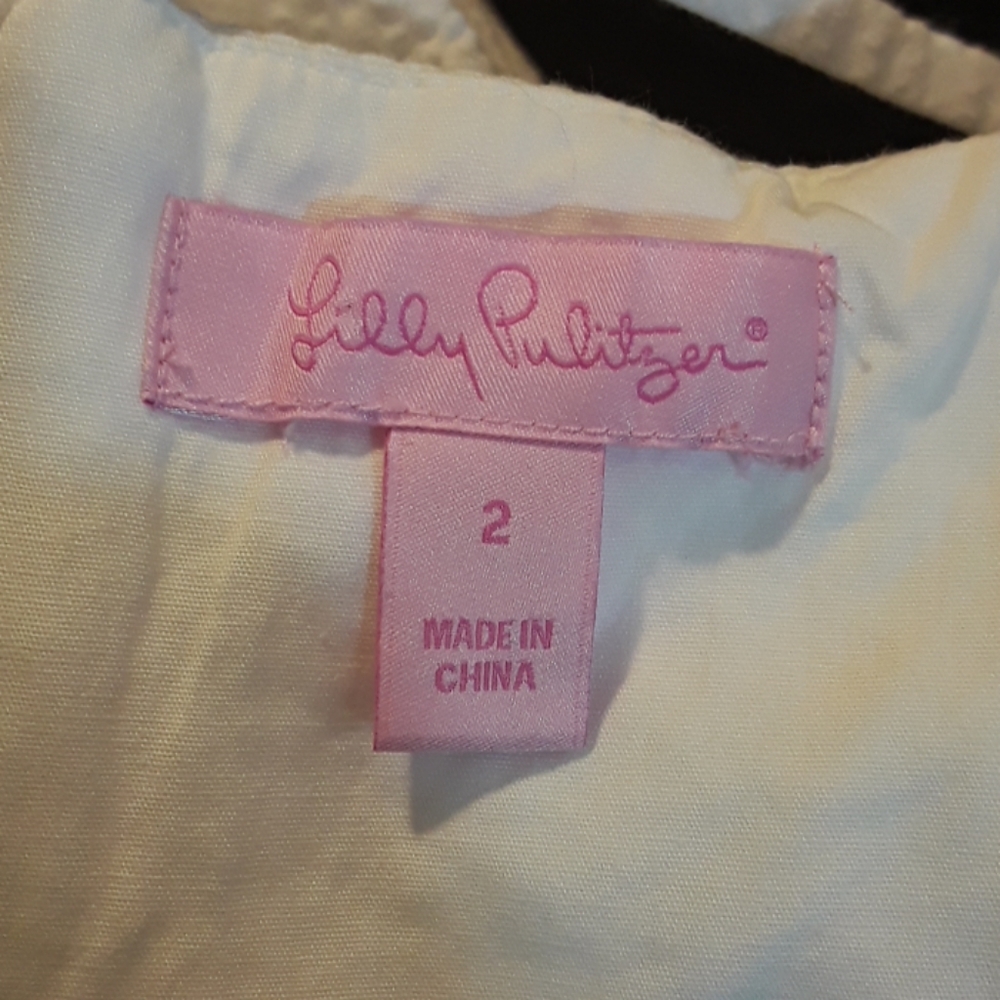 Lilly Pulitzer sundress nautical print Rilee(0162) - Picture 6 of 8